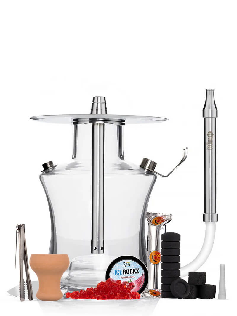 【ODUMAN N2 CLEAR シーシャセット】 Oduman N2 Clear Complete Pipe Package