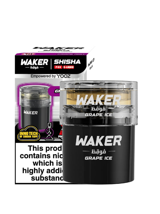 Waker Grape Mint Flavour Pod – Grape & Cool Mint Pod (10 ml)