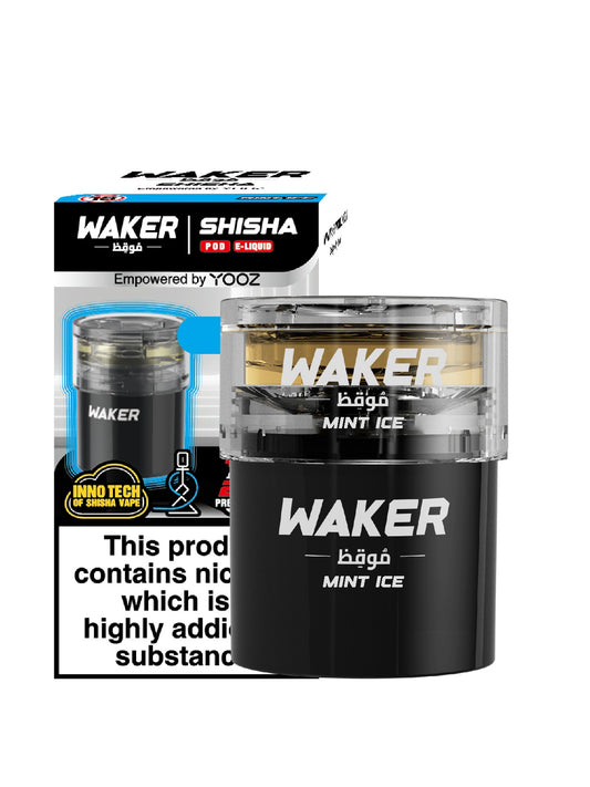 Waker Mint Ice Flavour Pod – Polar Mint Blast Vape Pod (10 ml)