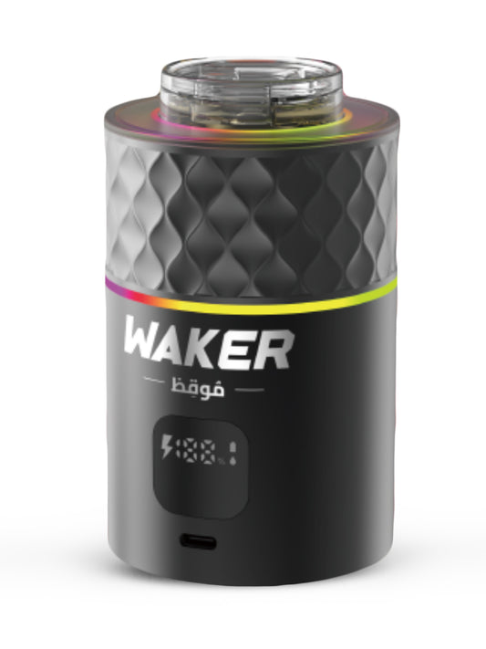 Waker E‑Shisha Head UK – electronic hookah bowl with LED display and USB‑C charging