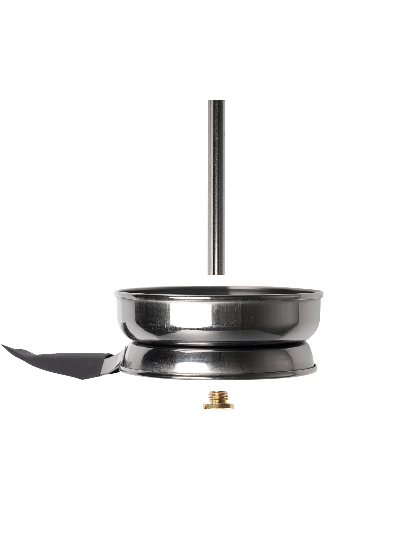 Black Silicone Phunnel Shisha Bowl + Charcoal Pan Heat Management Set - The Shisha Shop