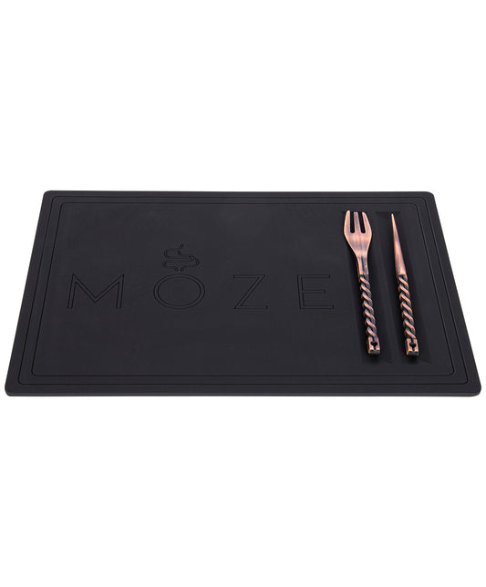 Moze Bowl Packing Mat - Black - The Shisha Shop