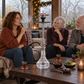 Aladin MVP670 Cube shisha pipe with adults, tea, flavour and charcoal in a winter garden pavilion setting.