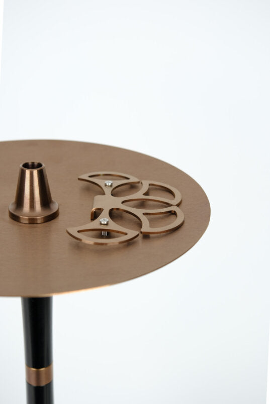 Oduman Artemis Bronze stainless steel hookah