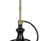 Oduman Hybrid V3 Pro black shisha pipe