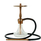 Oduman Velos Bronze clear glass shisha pipe