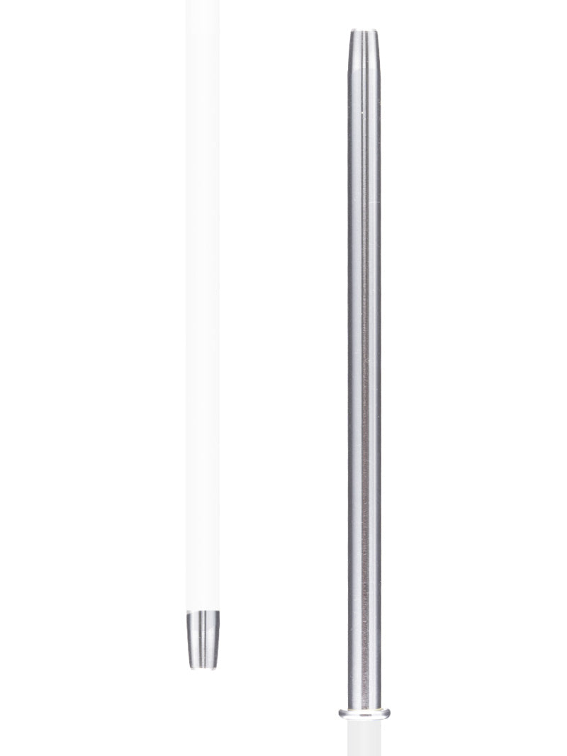 Stainless Steel Mouthpiece Handle and End-Connector Set - The Shisha Shop