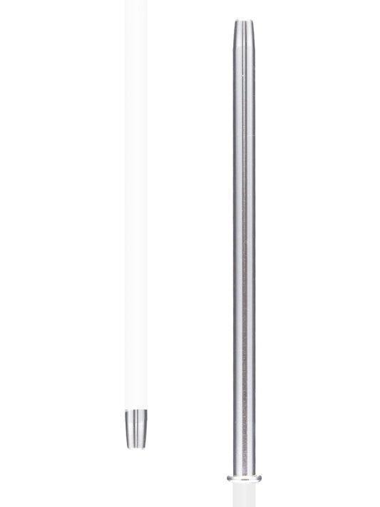 Stainless Steel Mouthpiece Handle and End-Connector Set - The Shisha Shop