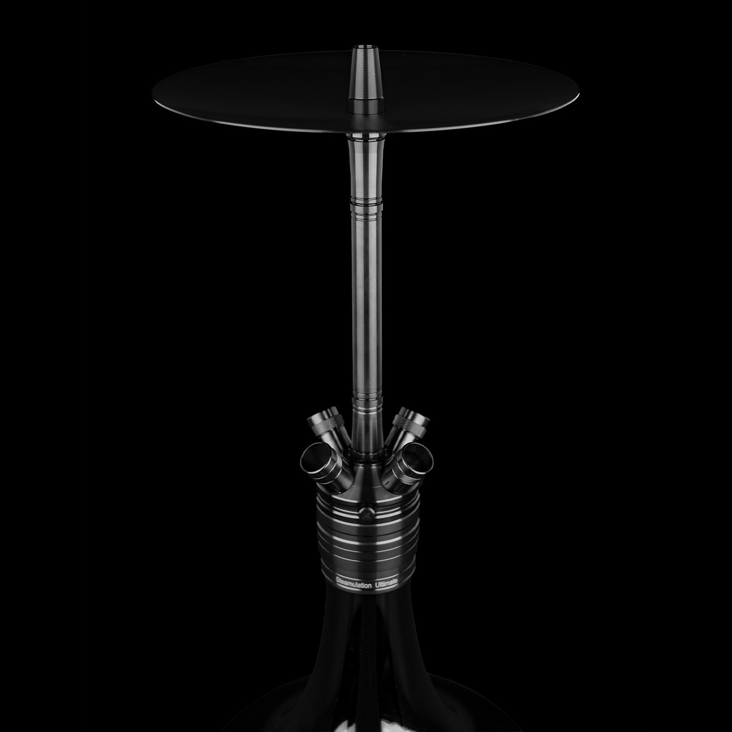 Steamulation Ultimate Black Gen 3 PVD-coated hookah