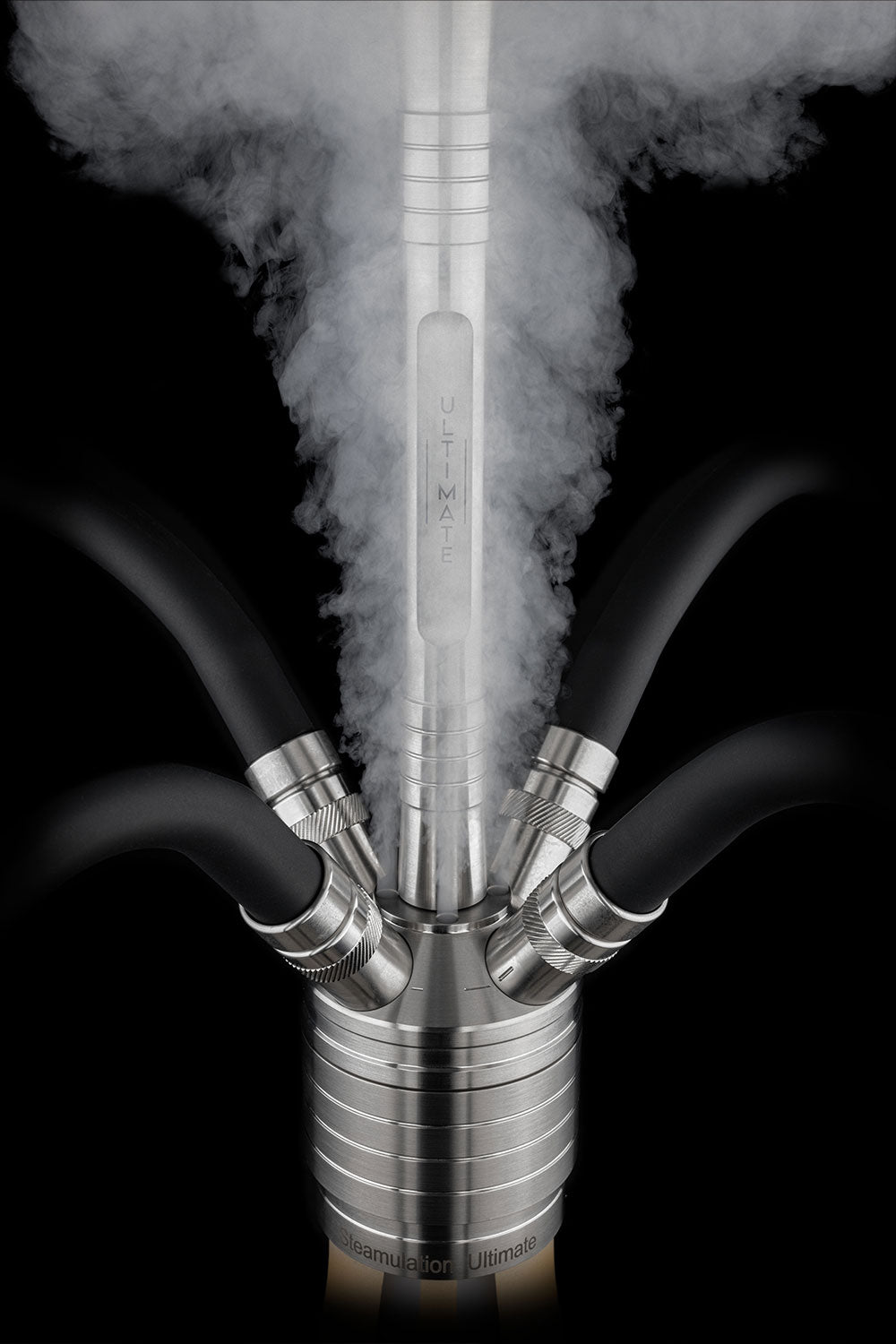 Steamulation Ultimate - Black Matt 52cm - The Shisha Shop