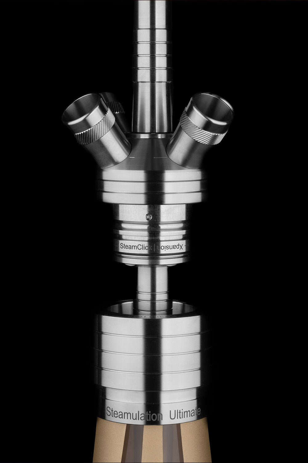 Steamulation Ultimate - Black Matt 52cm - The Shisha Shop