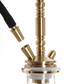 Kaya Booze BRASS 680 Shisha Pipe CLEARANCE