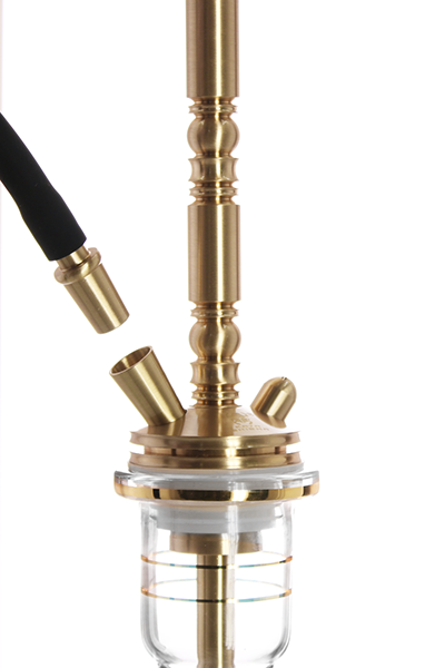 Kaya Booze BRASS 680 Shisha Pipe CLEARANCE