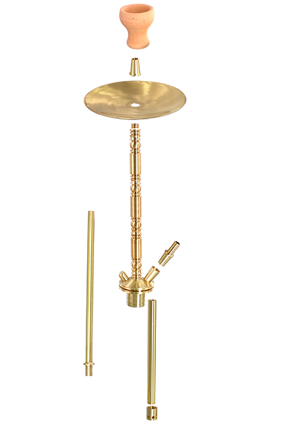 Kaya Booze BRASS 680 Shisha Pipe CLEARANCE
