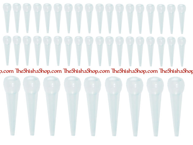 100 Pack Male Shisha Mouth Tips - The Shisha Shop
