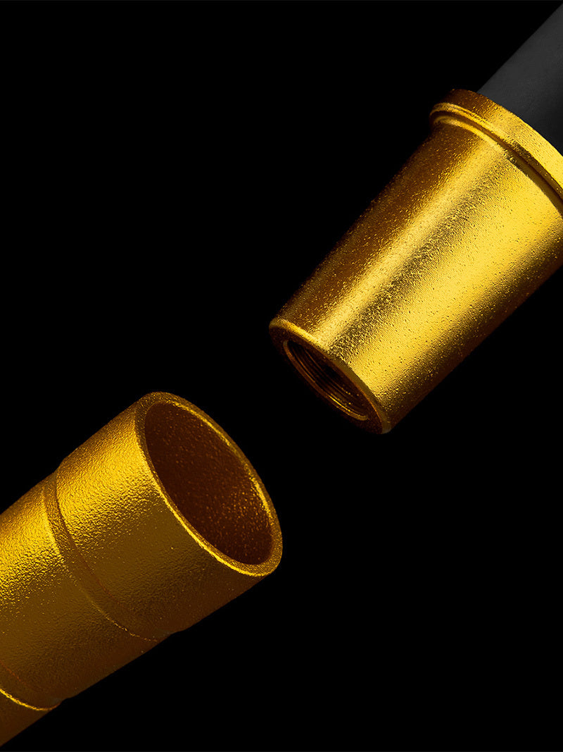 Alux Admiral Gold Aladin Shisha Pipe 50cm - The Shisha Shop