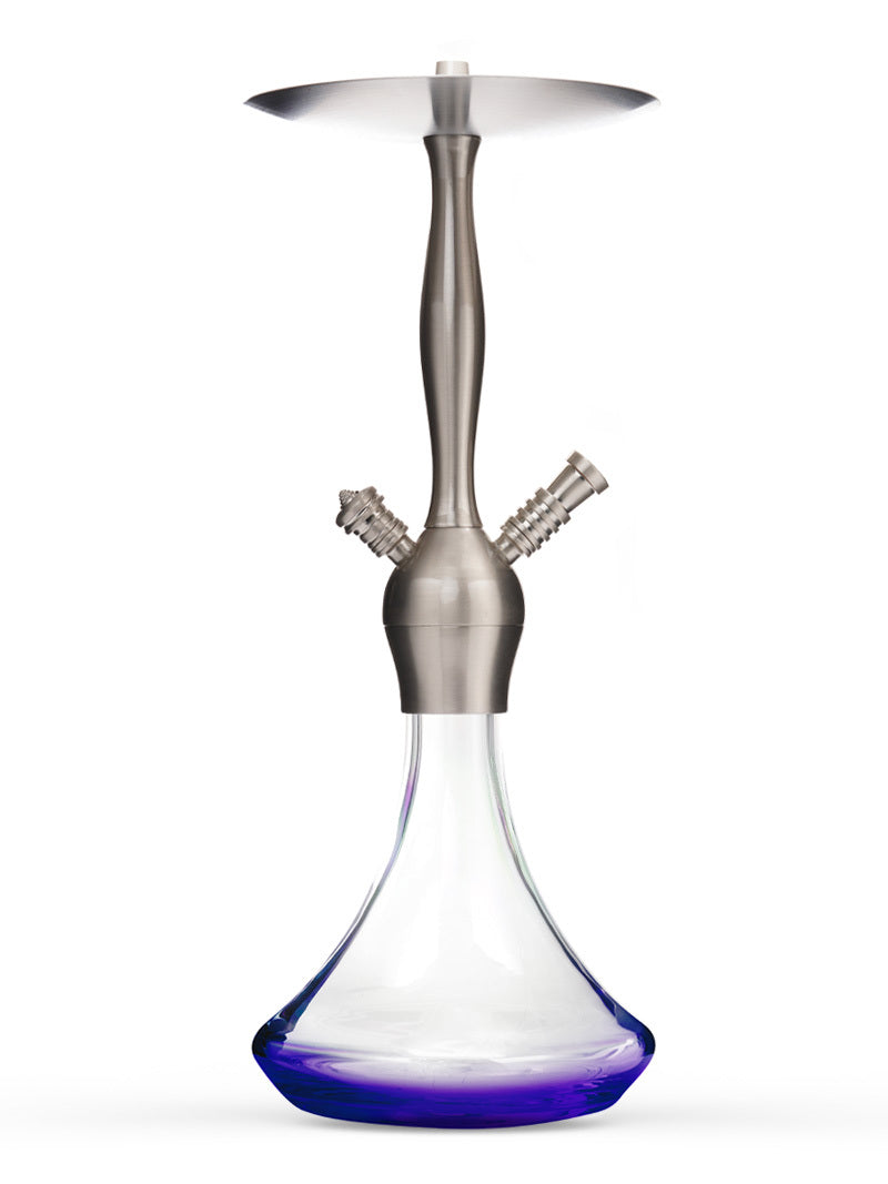 Alux Captain Shiny Blue Aladin Shisha Pipe 50cm
