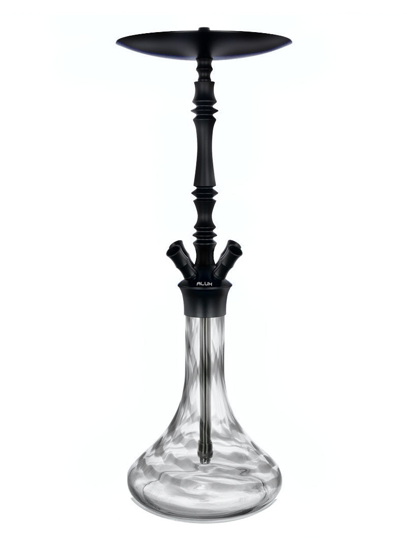 Aladin Alux M4.1 Black Shisha Pipe 62cm - The Shisha Shop