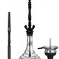 Aladin Alux M4.1 Black Shisha Pipe 62cm - Black - The Shisha Shop