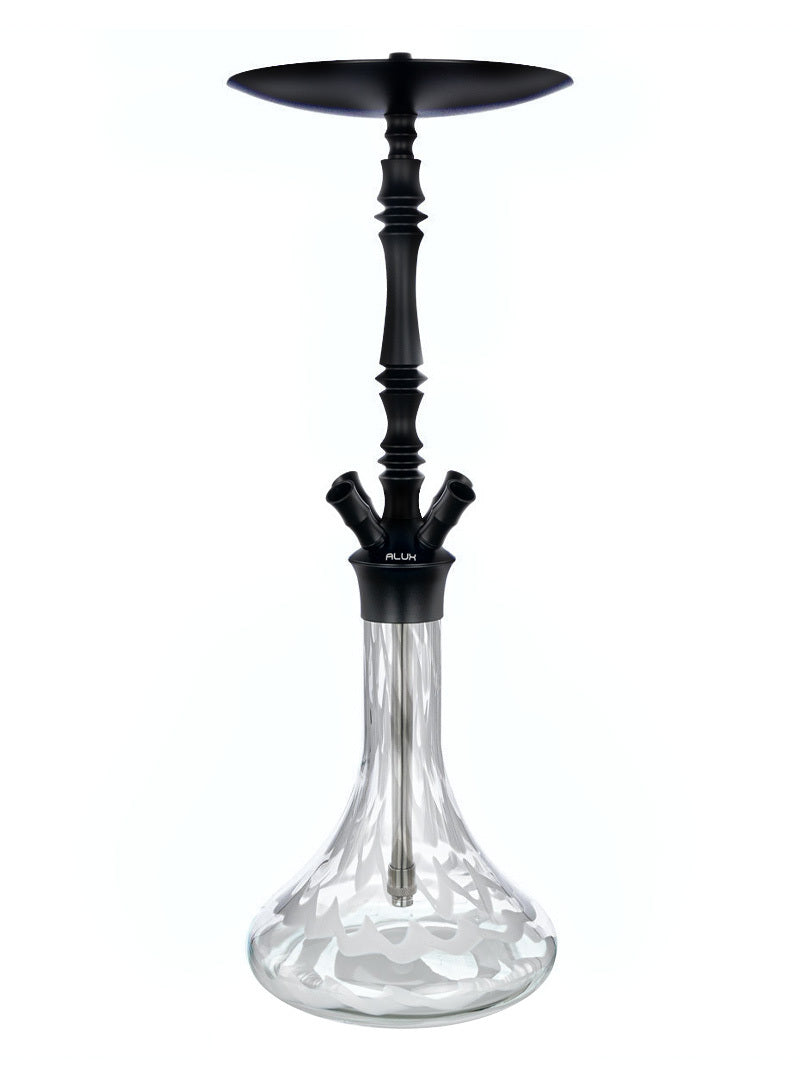 Aladin Alux M4.1 Black Shisha Pipe 62cm - The Shisha Shop