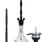 Aladin Alux M4.1 Black Shisha Pipe 62cm - White - The Shisha Shop