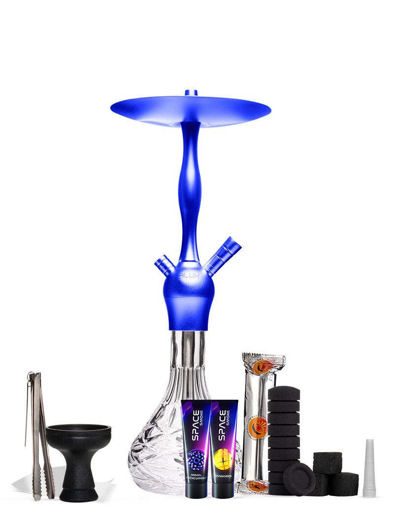 Alux Admiral Complete Shisha Pipe Package