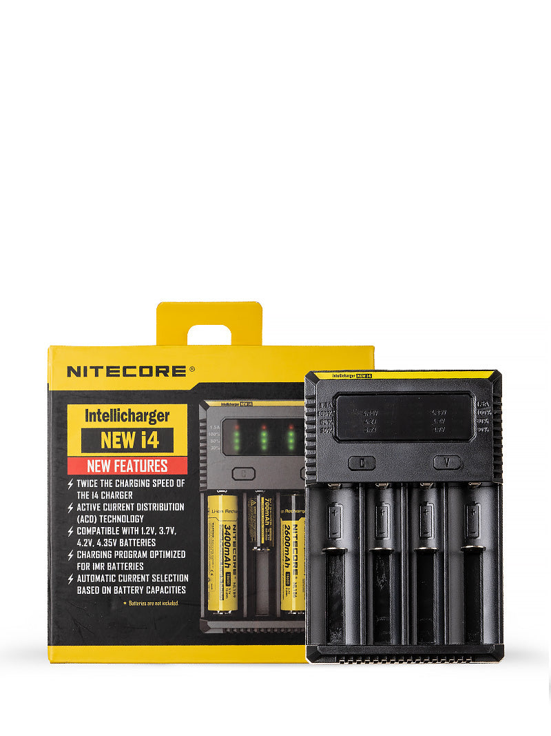 Nitecore i4 4x Battery Charger - The Shisha Shop
