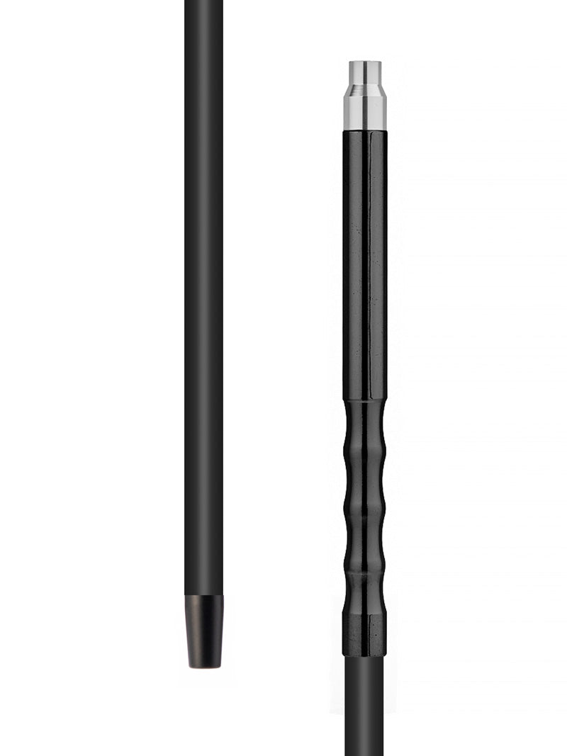Black Compact Silicone Washable Hygiene Hose - Black - The Shisha Shop