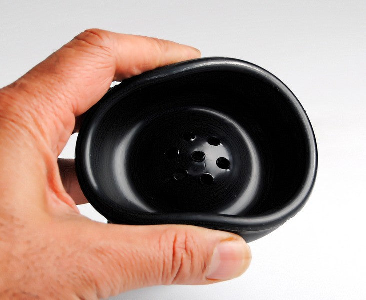 Red Silicone Bowl head - virtually indestructible