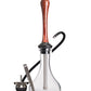 Aladin EPOX 565 Red Magma Clear Shisha Pipe 56cm - The Shisha Shop