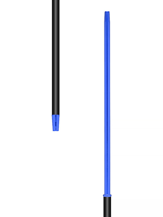 Standard Silicone Shisha Hose Set - 310 - Blue - The Shisha Shop