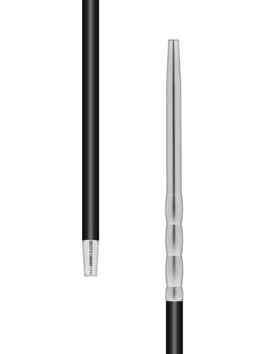 Standard Silicone Shisha Hose Set - 320 - Silver - The Shisha Shop