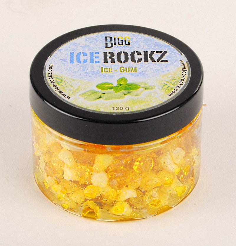 Gum Shisha Flavour BIGG Ice Rockz Tobacco Free 120g - The Shisha Shop