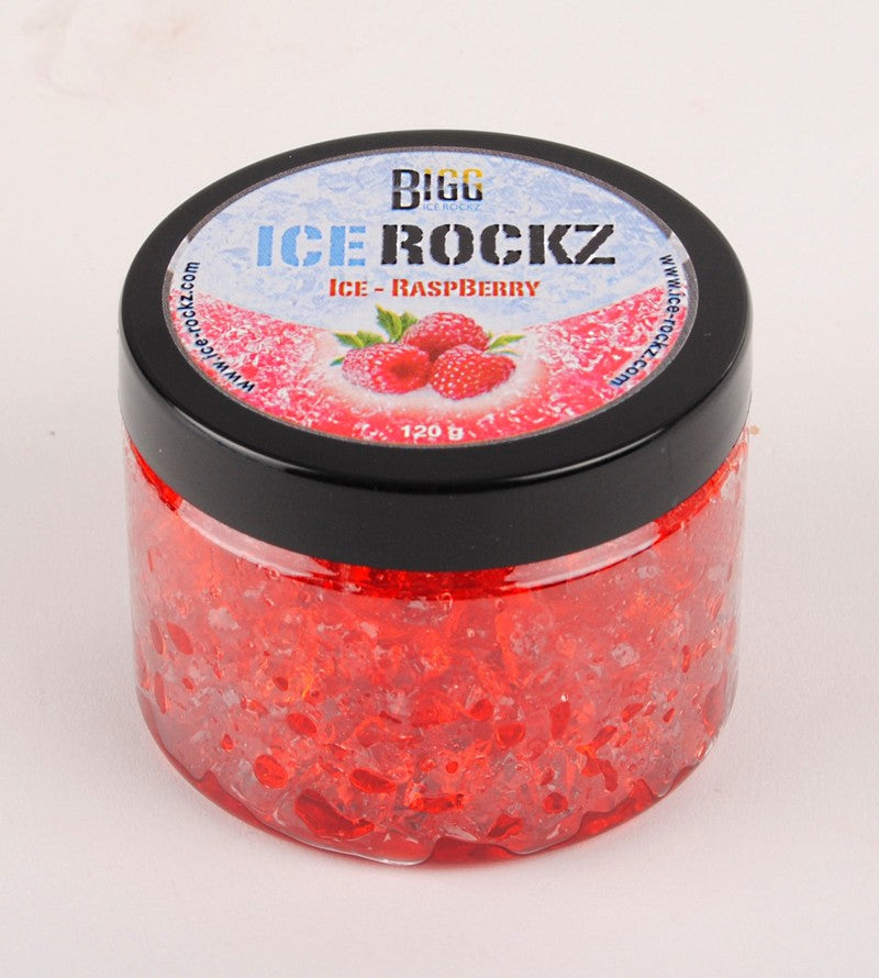 Raspberry Shisha Flavour BIGG Ice Rockz Tobacco Free 120g - The Shisha Shop