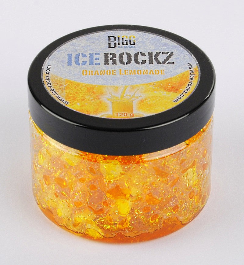 Orange Lemonade Shisha Flavour BIGG Ice Rockz Tobacco Free 120g - The Shisha Shop