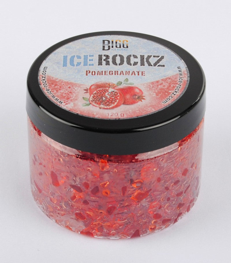 Pomegranate Shisha Flavour BIGG Ice Rockz Tobacco Free 120g - The Shisha Shop