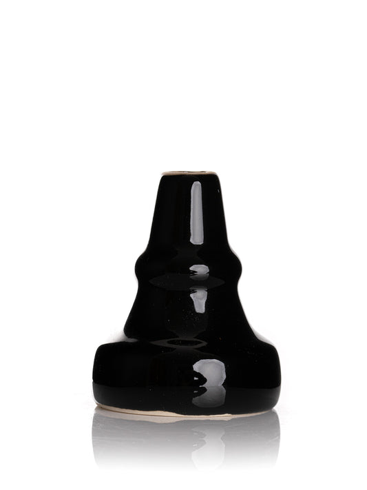 Mya Black Inverse Lebanese Style Shisha Bowl - The Shisha Shop