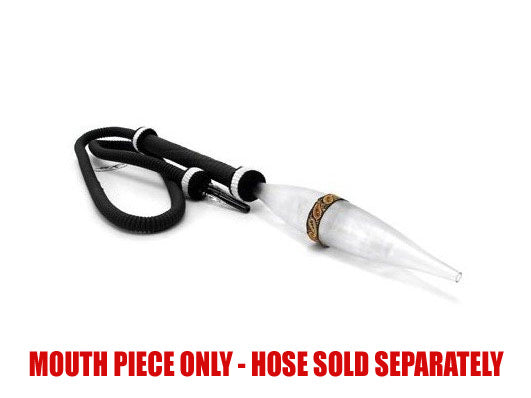 MYSTIQUE Black Bazooka Ice Mouthpiece – Screwable 2.0 - The Shisha Shop