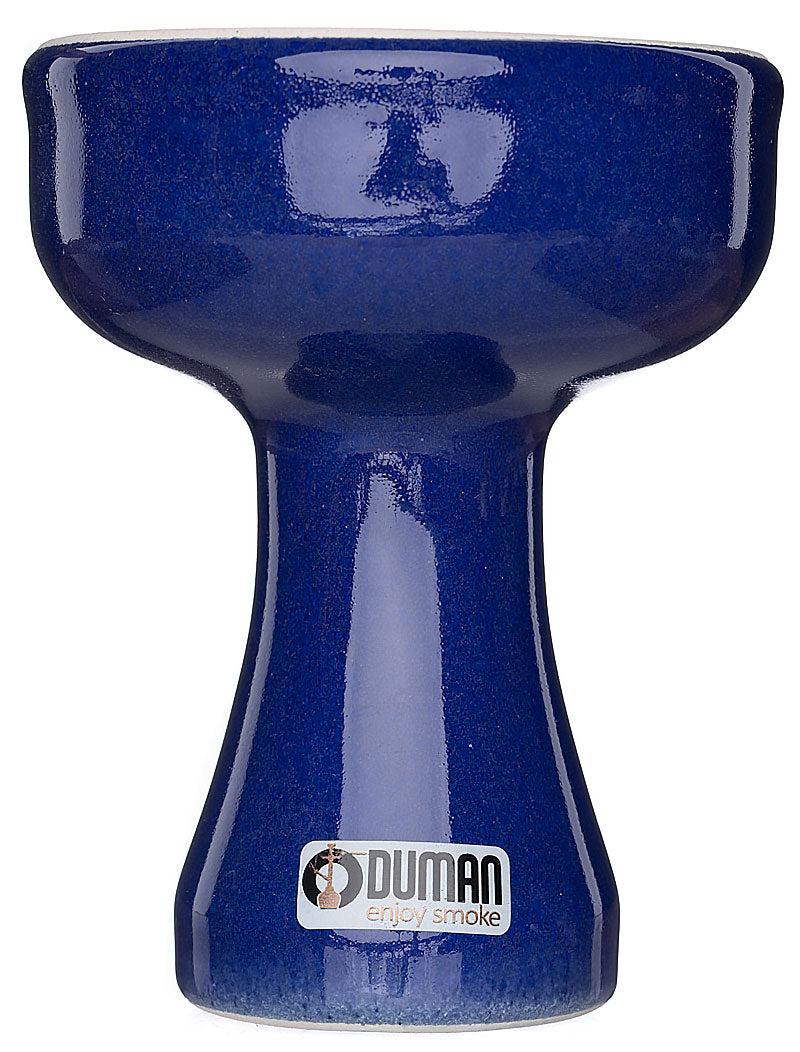 Oduman Ceramic Funnel Bowl - Blue - The Shisha Shop