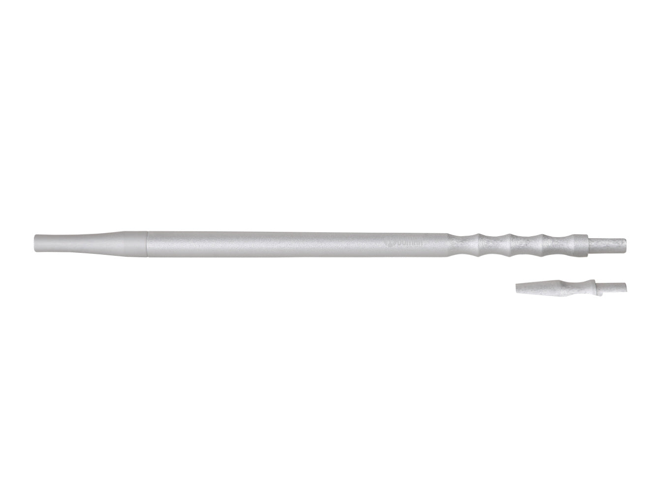 Oduman Initial-40 Large Aluminium Mouth Piece Set - Chrome - The Shisha Shop