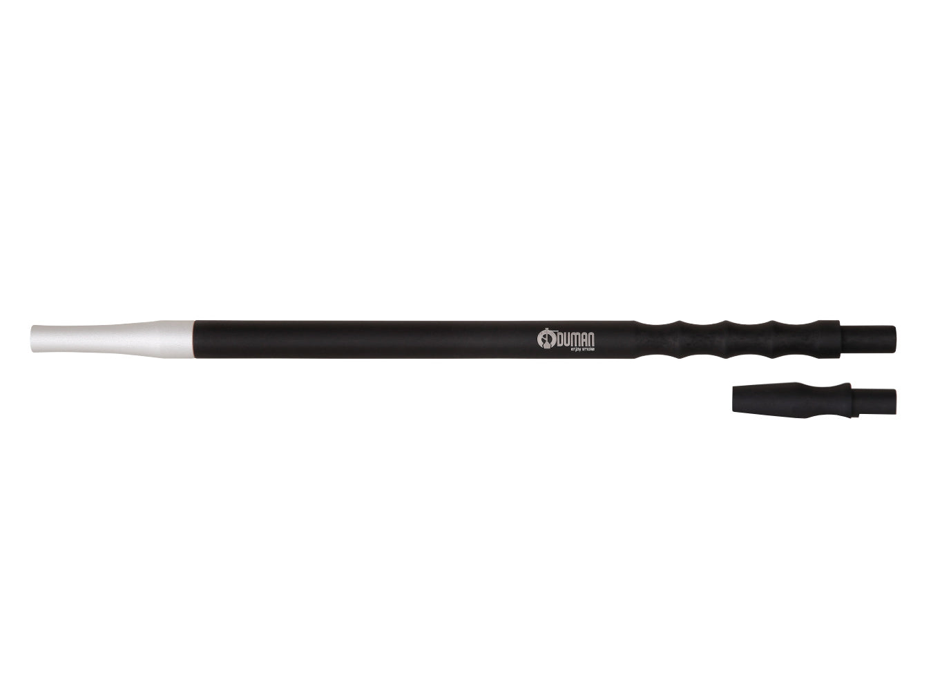 Oduman Initial-40 Large Aluminium Mouth Piece Set - Black - The Shisha Shop