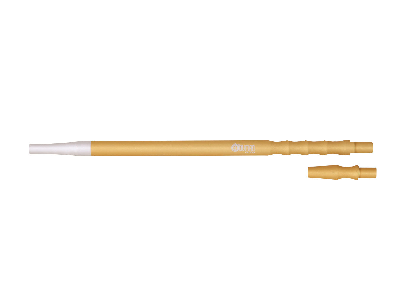 Oduman Initial-40 Large Aluminium Mouth Piece Set - Gold - The Shisha Shop
