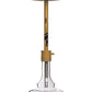 Oduman Smoke Drift Shisha Pipe 60cm - Gold - The Shisha Shop