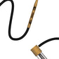 Oduman Smoke Drift Shisha Pipe 60cm - Gold - The Shisha Shop