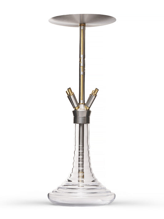 Oduman Gusto XL Clear Glass Shisha Pipe - The Shisha Shop