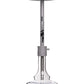 Oduman Smoke Drift Shisha Pipe 60cm - Chrome