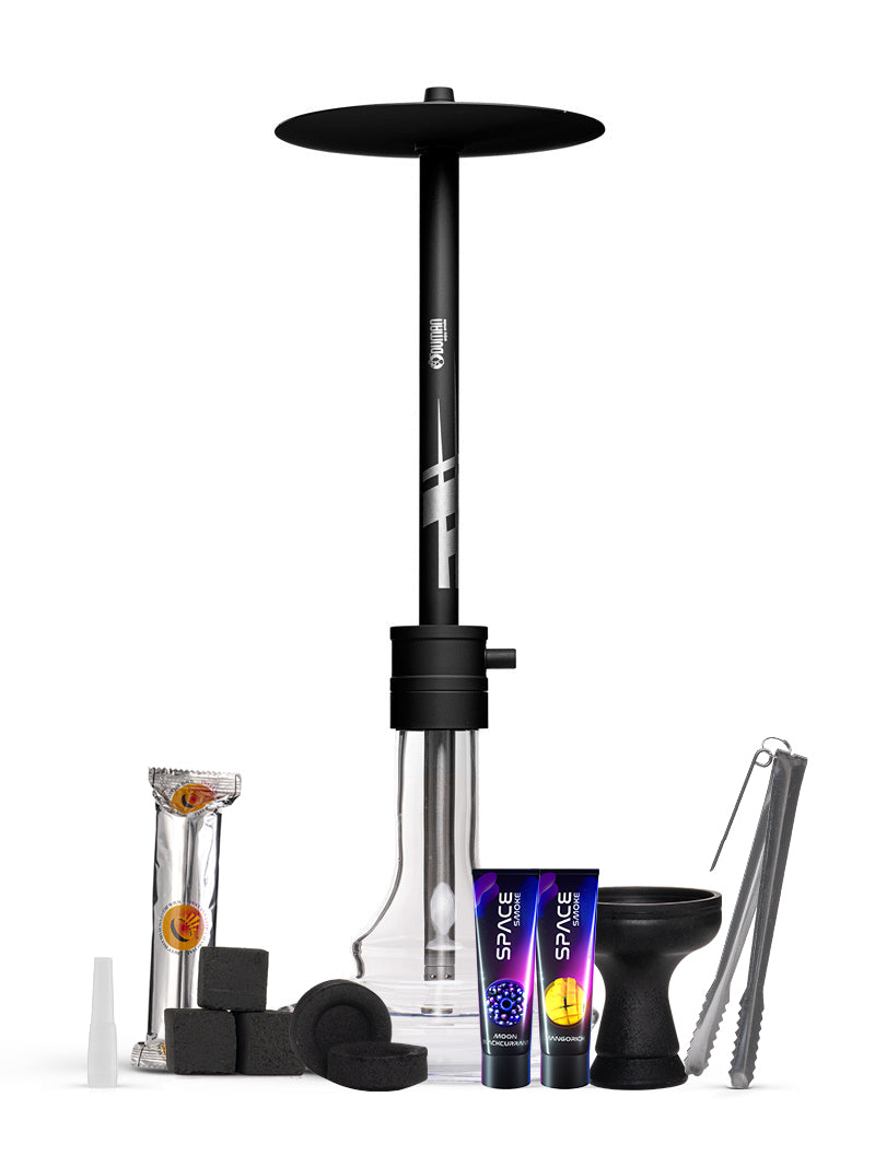 Oduman Smoke Drift Complete Shisha Pipe Package with Space Smoke