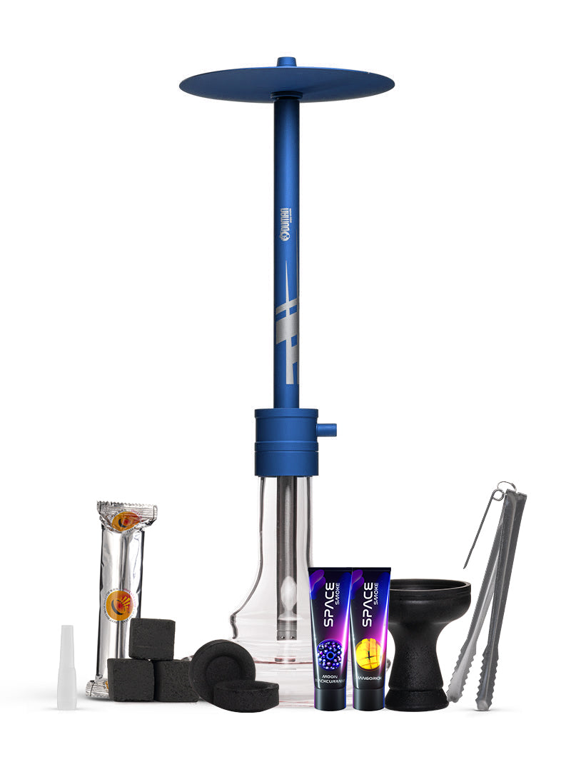 Oduman Smoke Drift Complete Shisha Pipe Package with Space Smoke