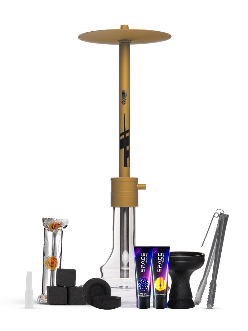 Oduman Smoke Drift Complete Shisha Pipe Package with Space Smoke