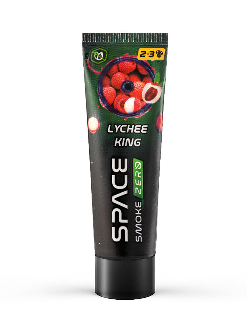 Space Smoke ZERO Lychee King (Lychee) Nicotine Free Hookah Paste 30g